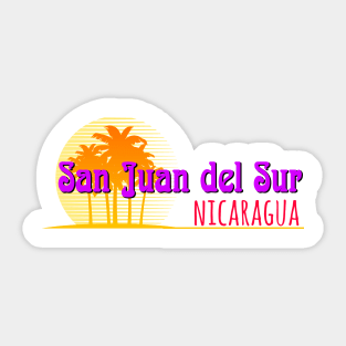 Life's a Beach: San Juan del Sur, Nicaragua Sticker